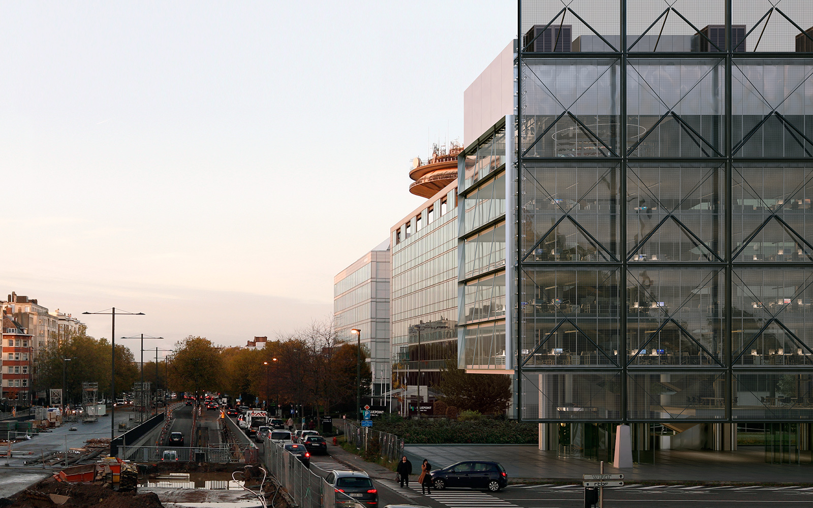 Frame, Maison des médias, Bruxelles